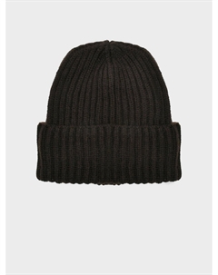 Базовая шапка с отворотом, коричневая Regina