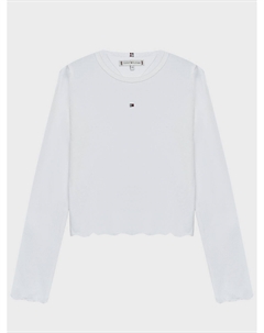 Толстовка с лого, белая Tommy hilfiger