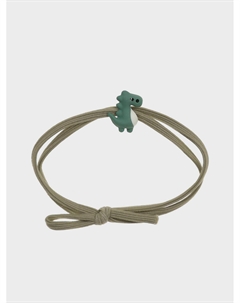 Зеленая резинка для волос с дракончиком Tais