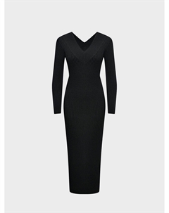 Трикотажное платье, черное Pietro brunelli
