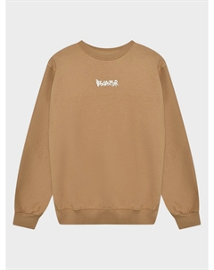 Свитшот с логотипом, коричневый Disclaimer