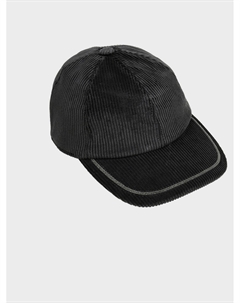 Вельветовая кепка, темно-серая Panicale