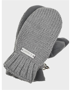 Варежки шерстяные, серые Il trenino