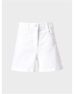 Джинсовые шорты, белые Aspesi