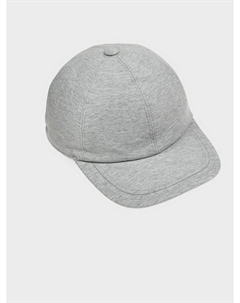 Кепка с отделкой монилью, серая Panicale