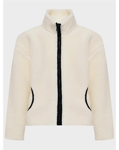 Куртка с логотипом на спине, белая Diesel