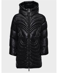 Пальто c капюшоном, черное Freedomday