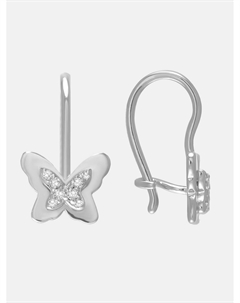 Серьги "Бабочки", французский замок Sneak peek