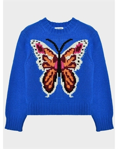 Джемпер, принт крупная бабочка Molo