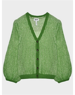 Кардиган, контрастная вязка Molo