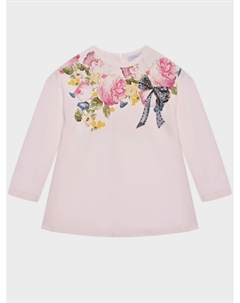 Туника с принтом "розы" Monnalisa