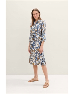 Платье-рубашка с принтом Tom tailor