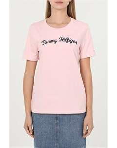 Футболка хлопковая с логотипом Tommy hilfiger