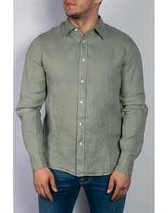 Рубашка льняная Woolrich