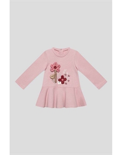 Платье хлопковое с принтом Mayoral