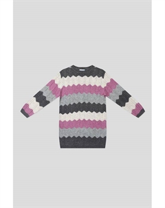 Платье вязаное с принтом Mayoral