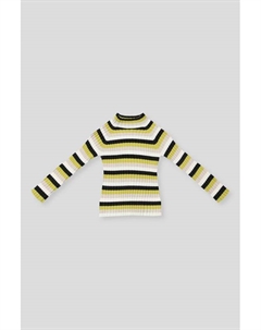 Водолазка с воротником стойкой в полоску Mayoral
