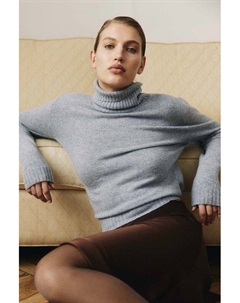 Кашемировый свитер с воротом Dasha phi