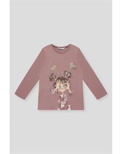 Лонгслив хлопковый с принтом Mayoral