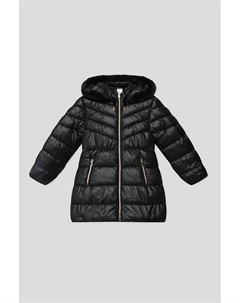 Пальто утепленное с капюшоном удлиненное Mayoral