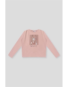 Лонгслив хлопковый с принтом Mayoral