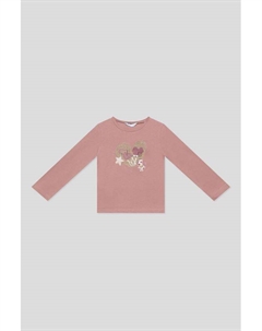 Лонгслив хлопковый с принтом Mayoral