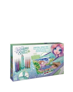 Набор для рисования аэрозольными красками Серия Coralia Nebulous stars