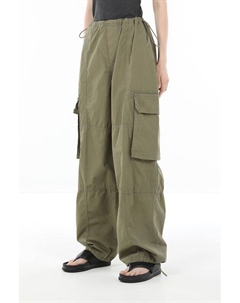 Брюки хлопковые парашютные Hugo blue