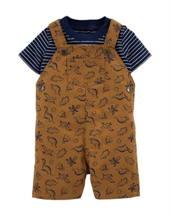 Дет футболка+полукомбинезон Carter`s