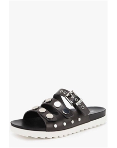 Шлепанцы с декоративными заклепками Liu jo