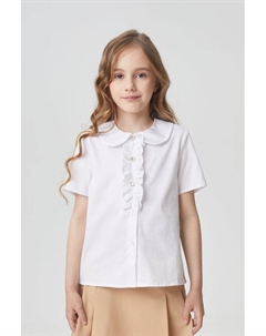 Блуза с оборкой на планке Choupette