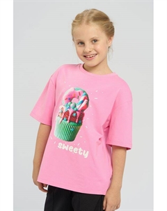 Футболка хлопковая с принтом Choupette