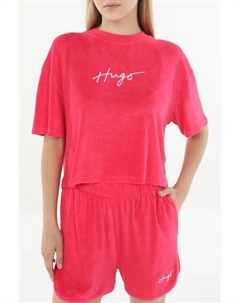 Футболка с принтом Hugo