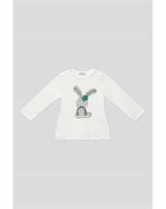 Лонгслив хлопковый с принтом Choupette