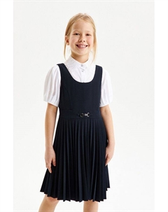 Сарафан с юбкой-гофре Silver spoon