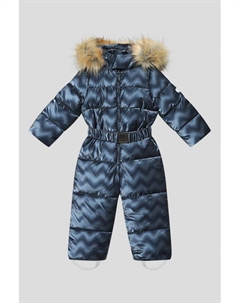 Комбинезон утепленный на синтепухе с искусственной меховой опушкой Choupette