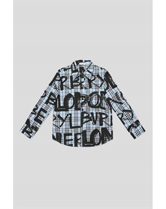 Рубашка хлопковая с принтом Choupette