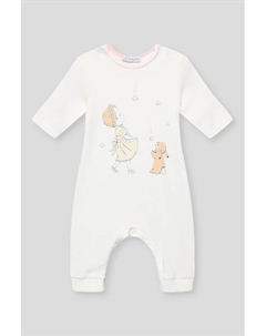 Комбинезон хлопковый с принтом Choupette