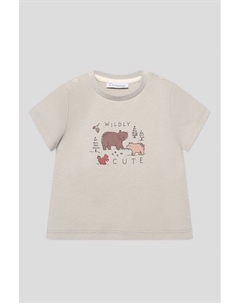 Футболка хлопковая с принтом Choupette