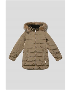 Куртка утепленная с мехом на капюшоне Lassie