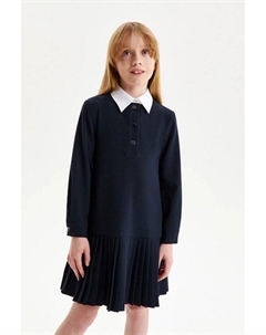 Платье с юбкой плиссе Silver spoon