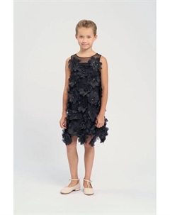 Платье объемными цветами Choupette