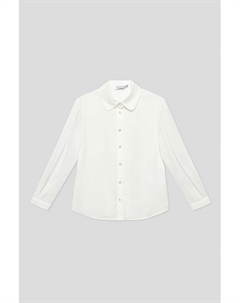 Блуза с прозрачными рукавами Silver spoon