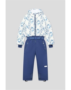 Комбинезон утепленный с капюшоном и поясом Choupette