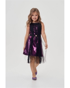 Платье с пайетками и бахромой Choupette