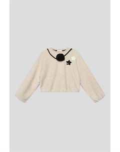 Джемпер из пушистого трикотажа с люрексом Choupette