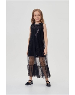 Платье комбинированное с пайетками Choupette