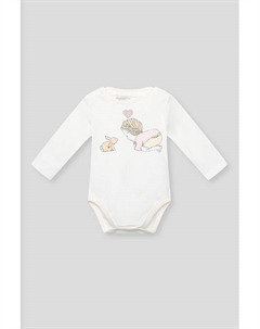 Боди хлопковое с принтом Choupette