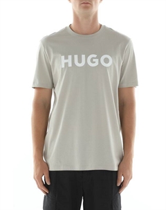 Футболка хлопковая с логотипом Hugo