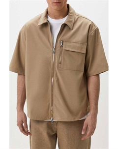 Рубашка с коротким рукавом на молнии The couture club